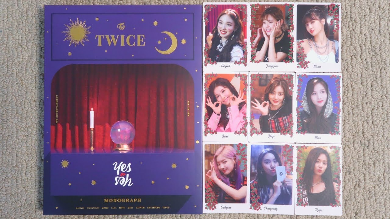 트와이스 (TWICE) YES or YES Monograph Unboxing
