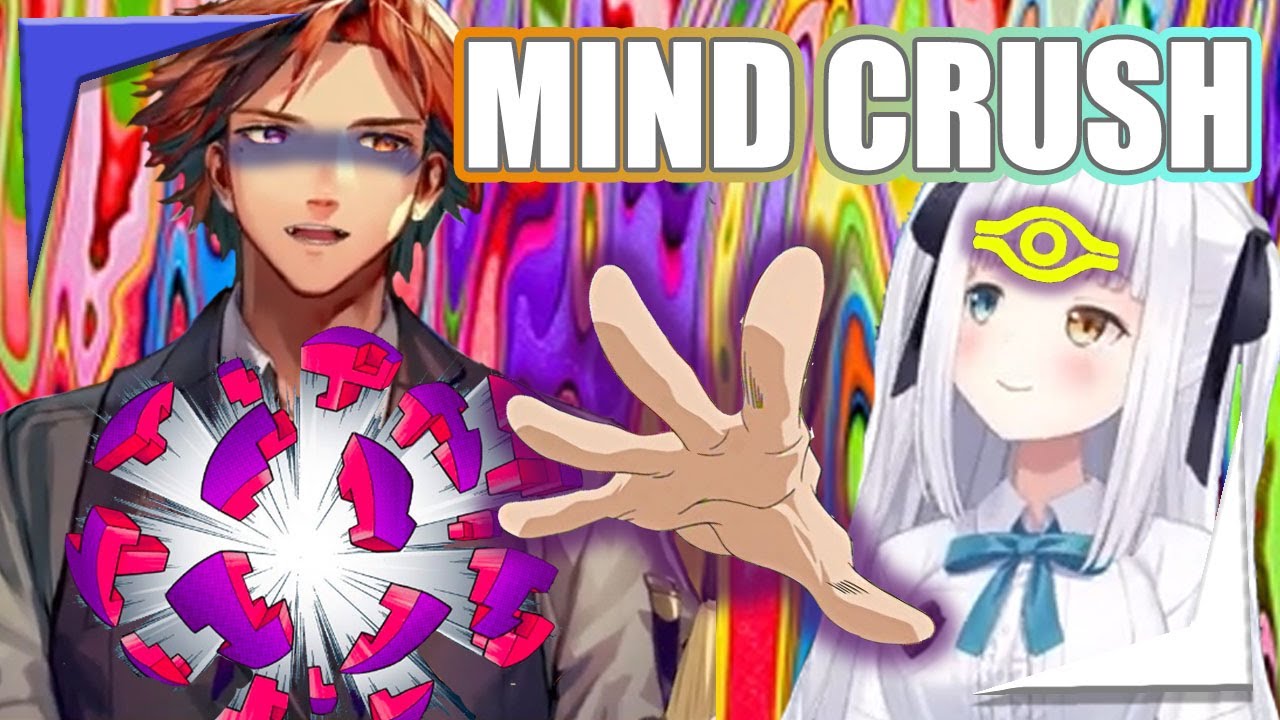 Mea mind crushes Roberu with Shadow Games 51 【Holostars EngSub】