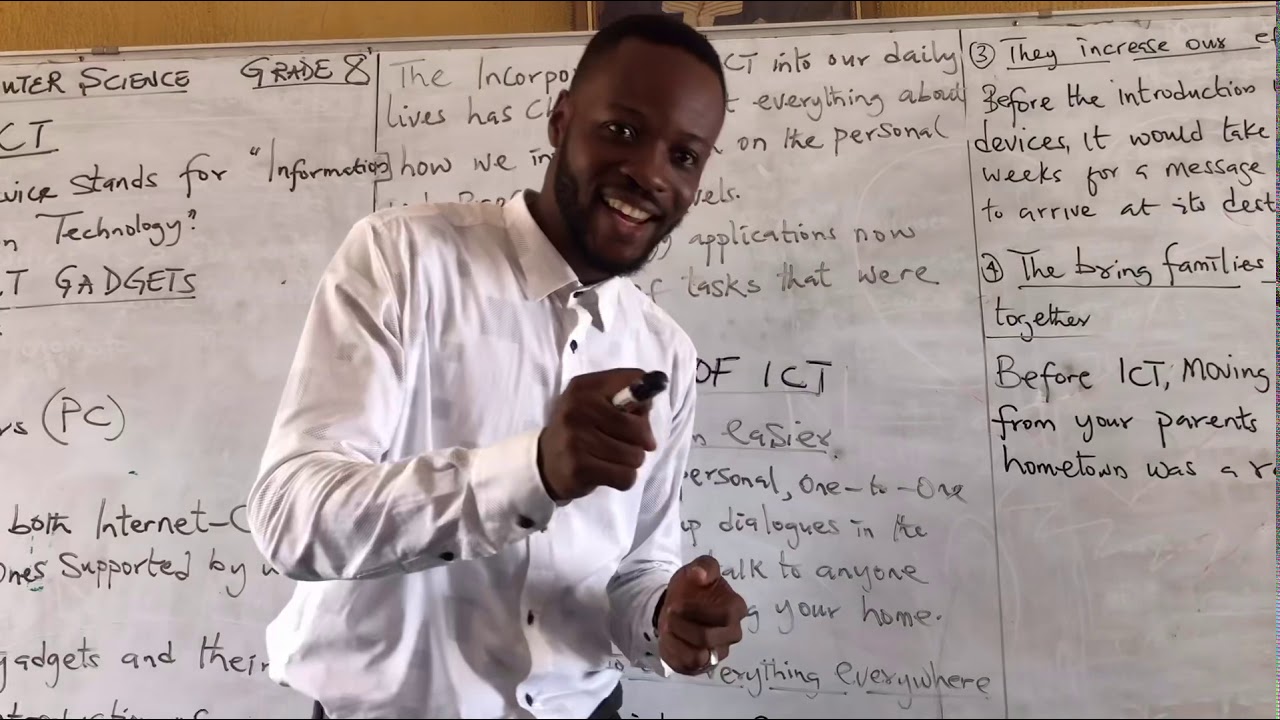 Computer science (Grade 8)...ICT( Information and Communication Technology)