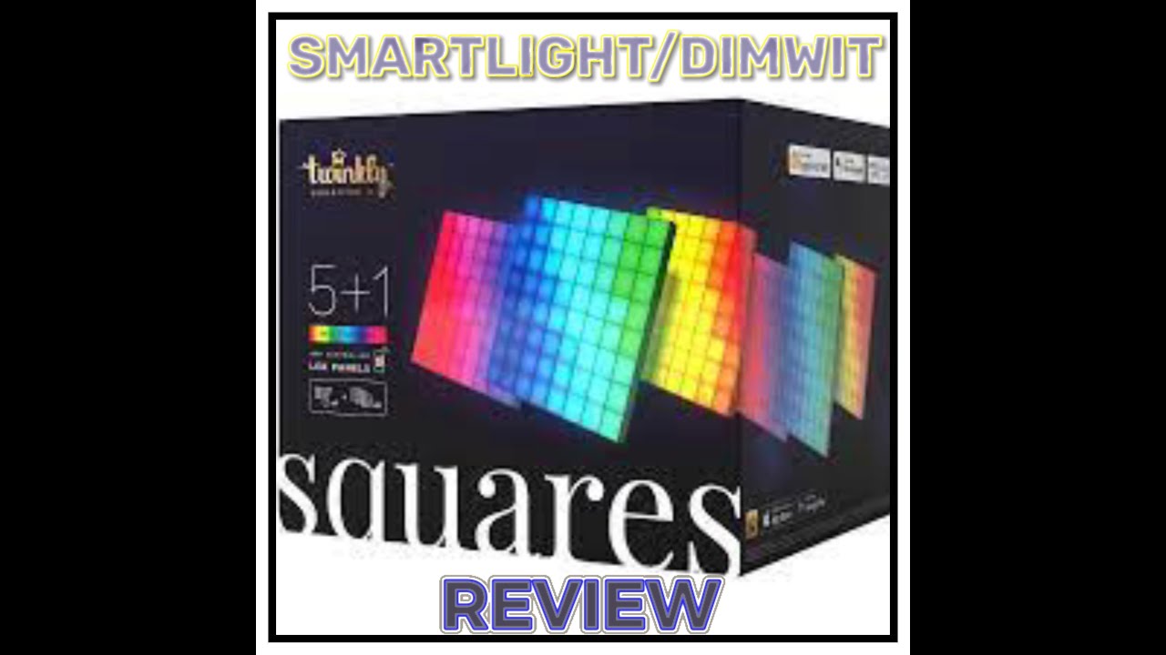 TWINKLY SQUARES Review! #RGBLED #smarthomegadgets #tech