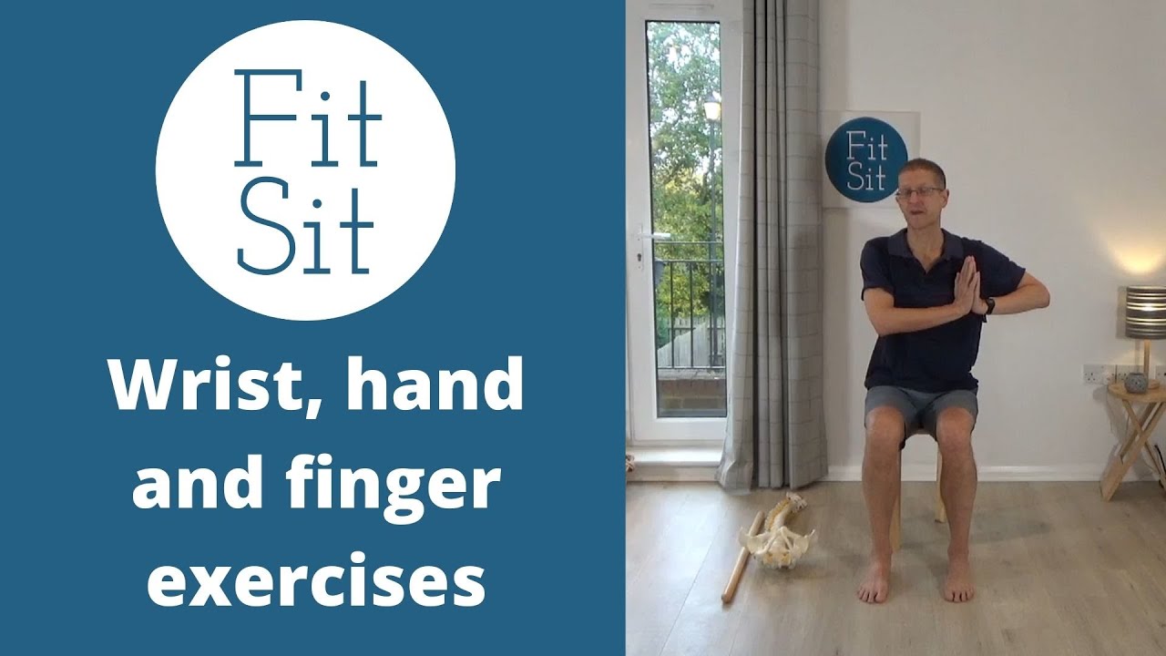 Fit Sit Wrist, hand and finger exercises and warm up