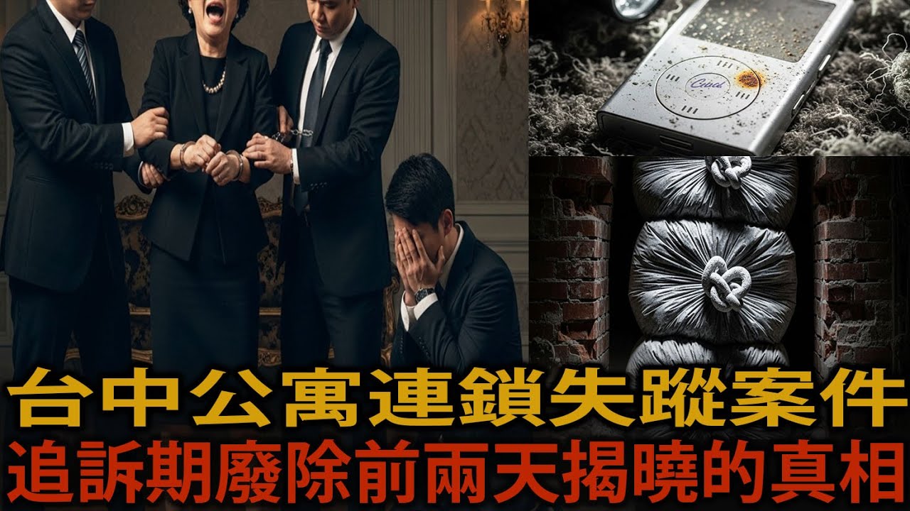 2003年 台中公寓機房連鎖失蹤案件… 法律追訴期屆滿前夕被揭開的獵奇真相ㅣ有聲書ㅣ好看的小說