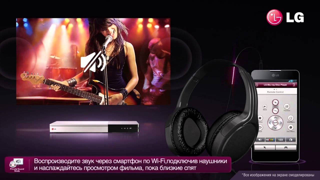LG SMART 3D BLU-RAY Плеер