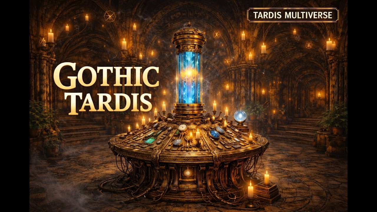 TARDIS Console Room Concept #02 | Gothic Cathedral Interior
