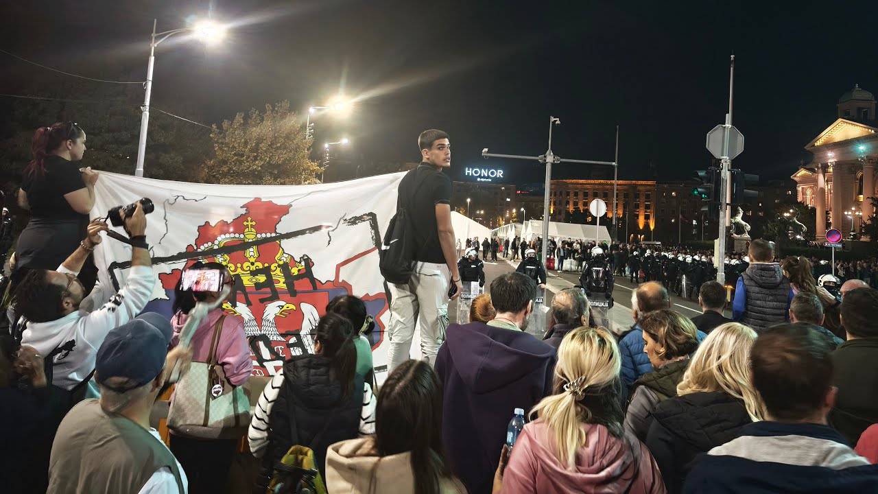 UŽIVO: Vučić dovodi jo&scaron; Ćacija, narod i studenti uz Dijanu Hrku! Svi na ulicu