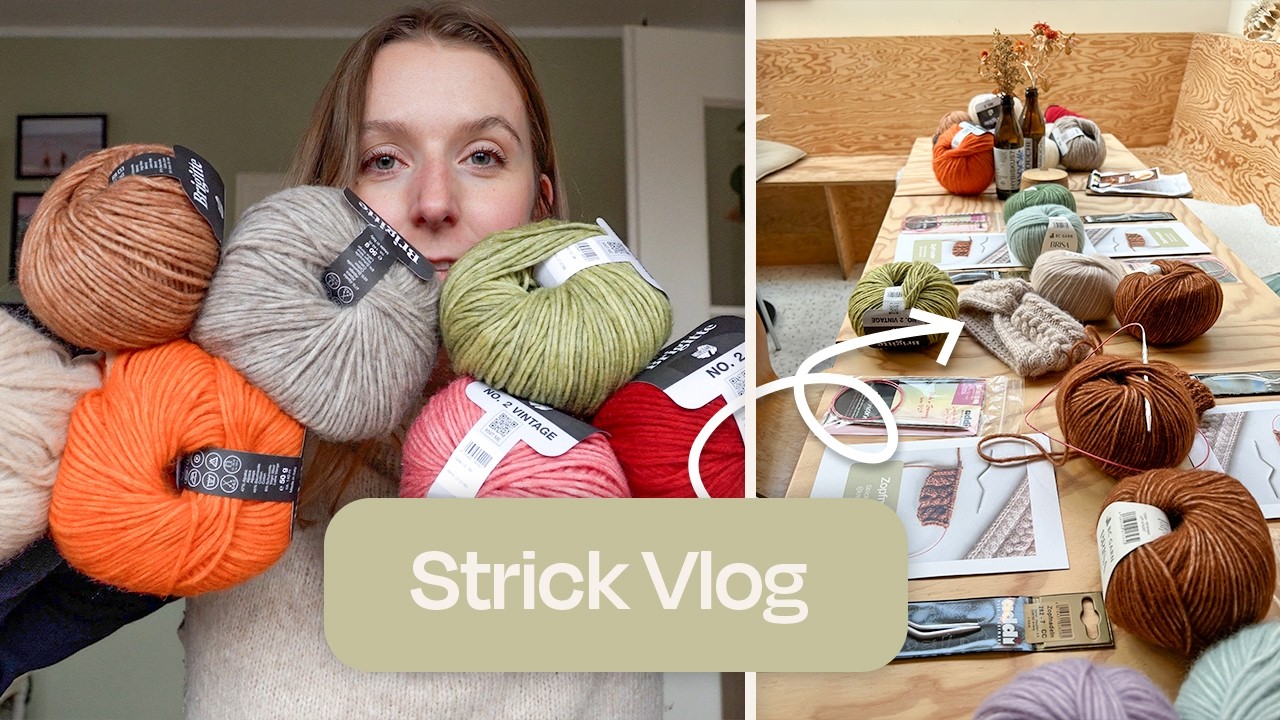 Strick Workshop Vorbereitungen, Umzug 📦, Wolle 🧶 sortieren & mehr