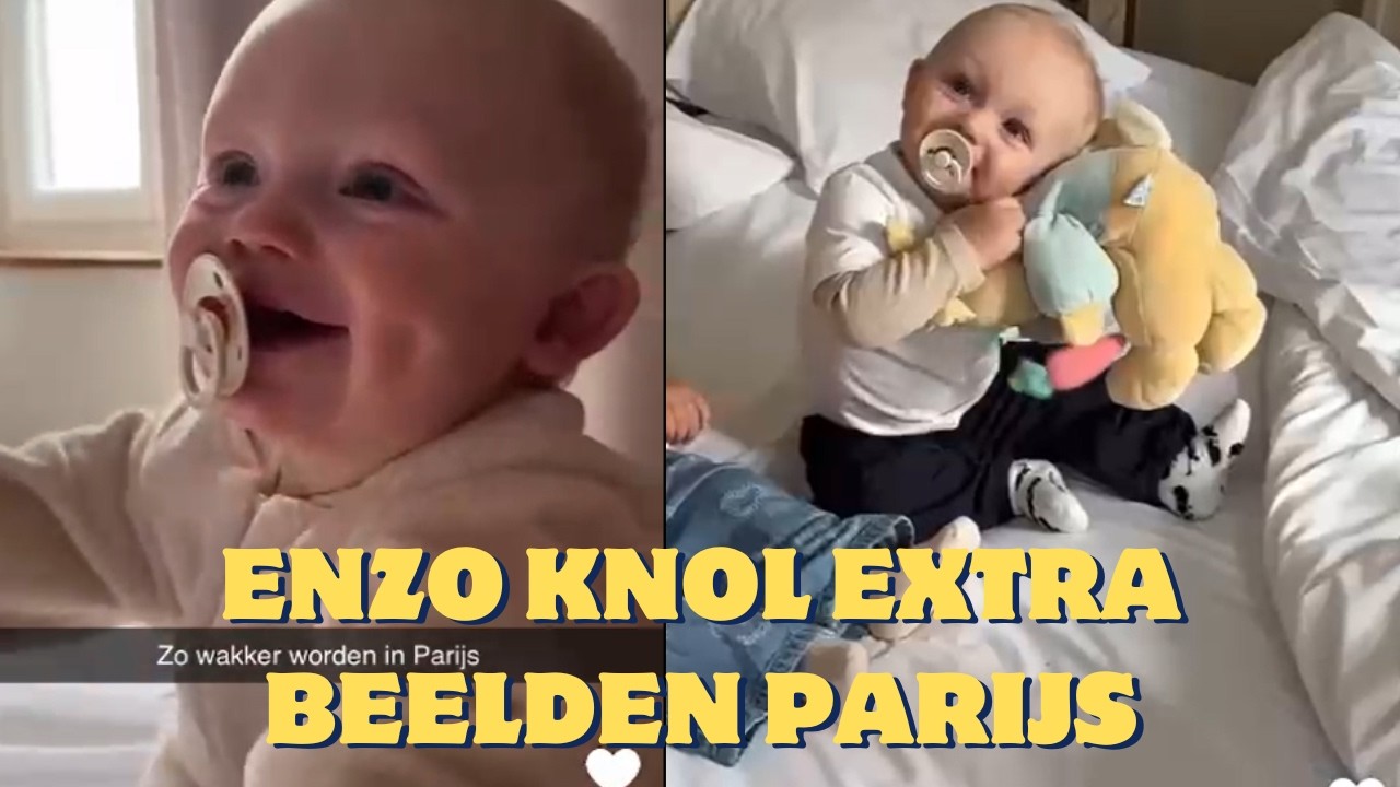 Enzo Knol extra beelden van Parijs