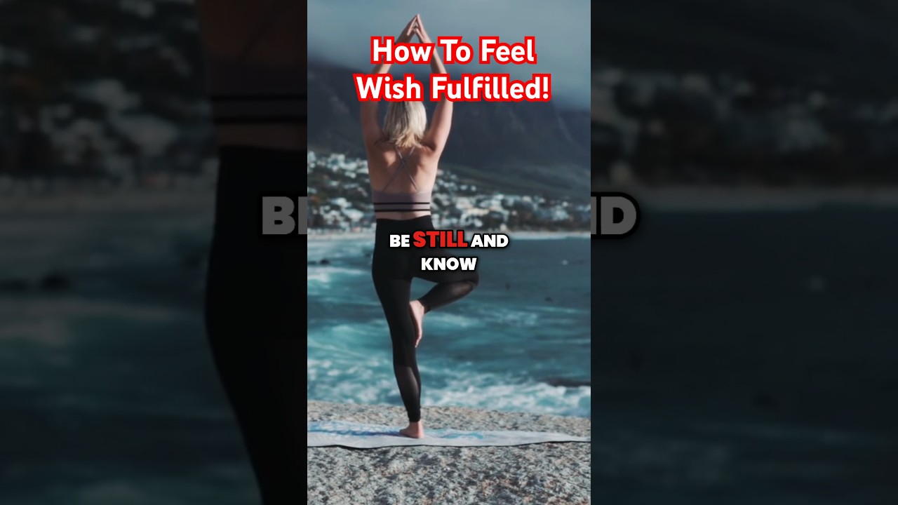 Stop Seeking & Start Living! You're Already Fulfilled!  #nevillegoddard #shorts