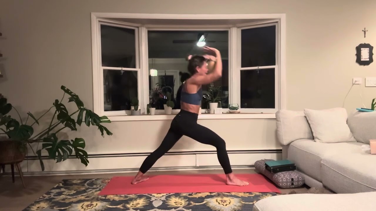 28 Days of Yoga - Day 19 - Sun Salutation B