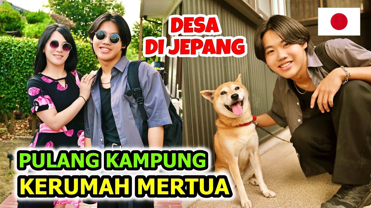 MUDIK PULANG KERUMAH MERTUA || Kehidupan Keluarga Jepang