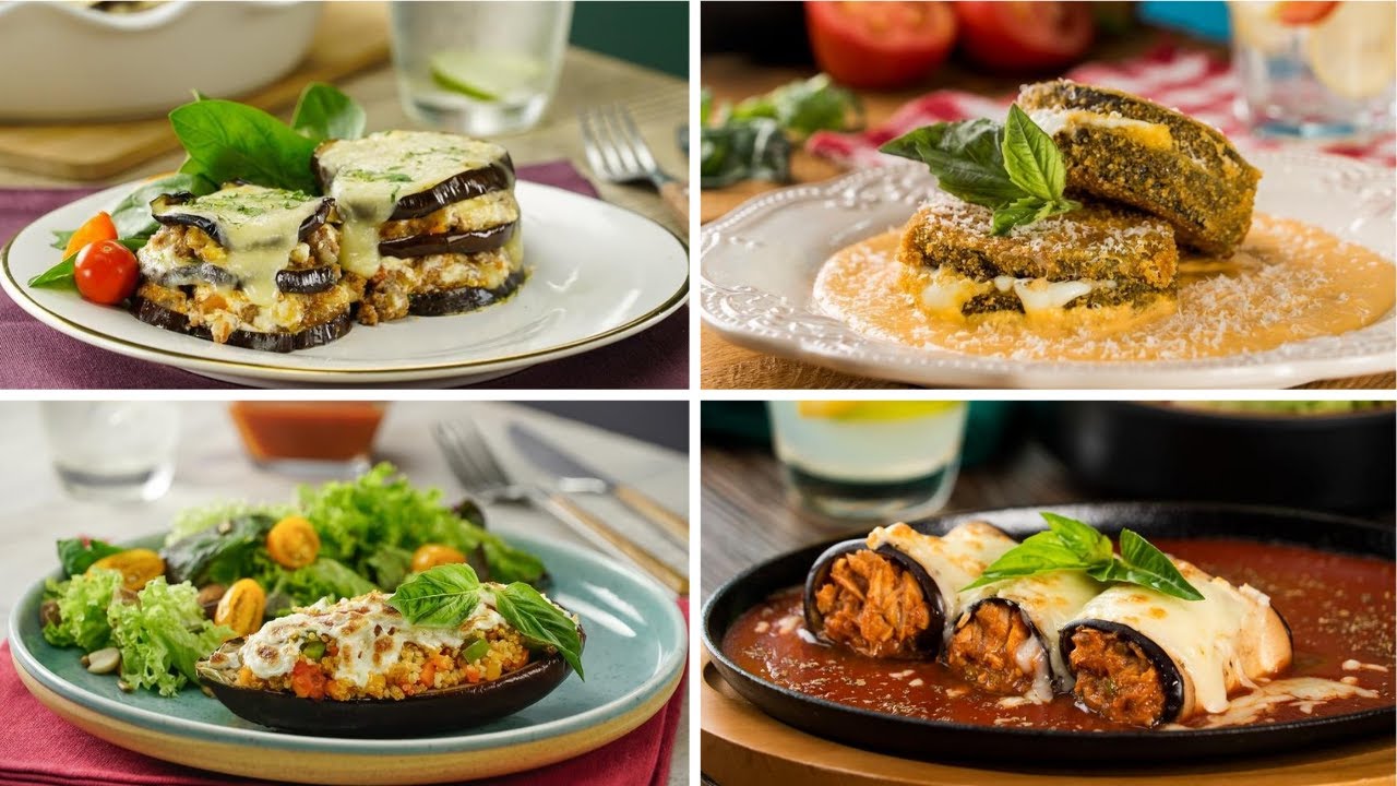 4 Recetas con Berenjenas
