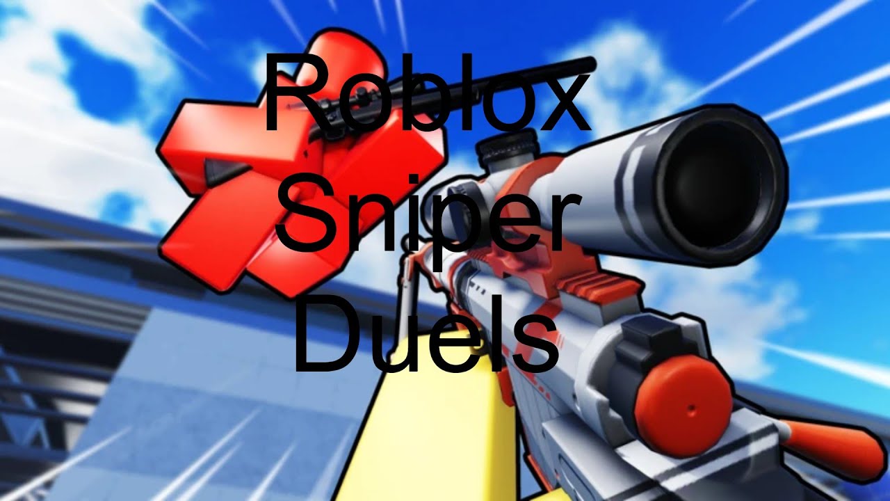 Playing Roblox Sniper duels