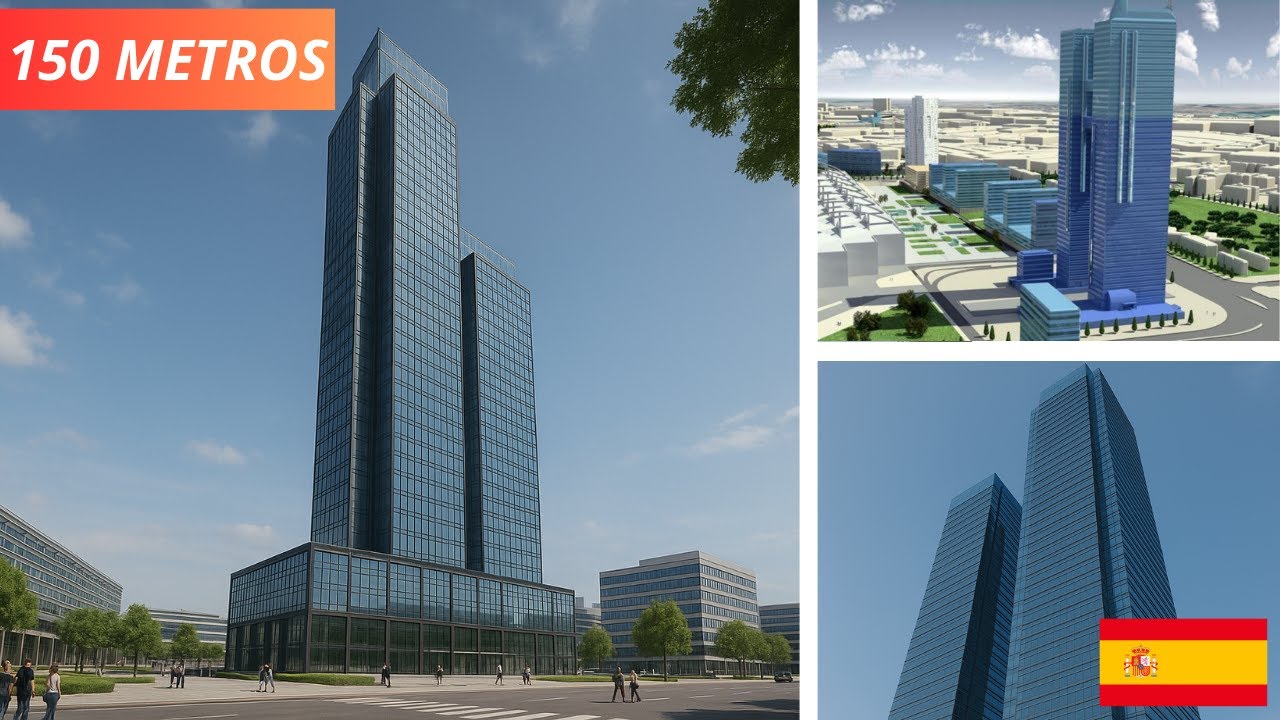 NUEVA TORRE de 150 METROS en ZARAGOZA | Rascacielos Zaragoza