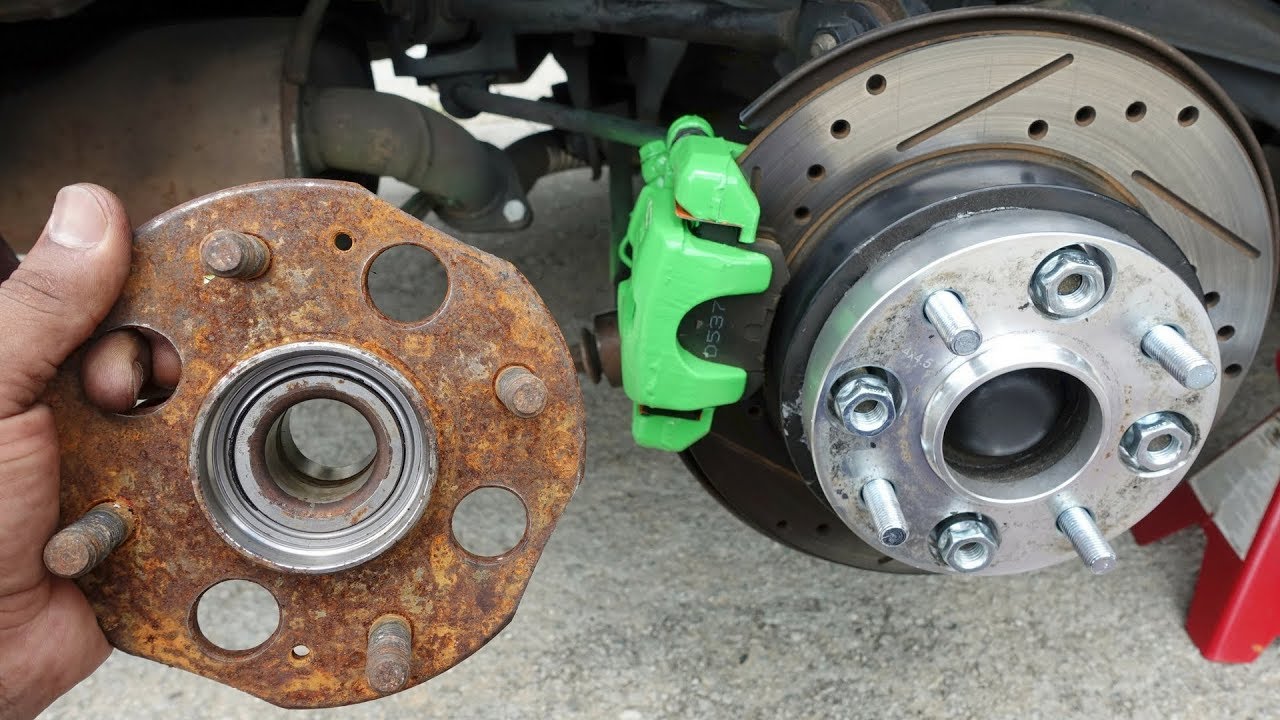 How to Replace Rear Wheel Bearings 1998 to 2002 Accord