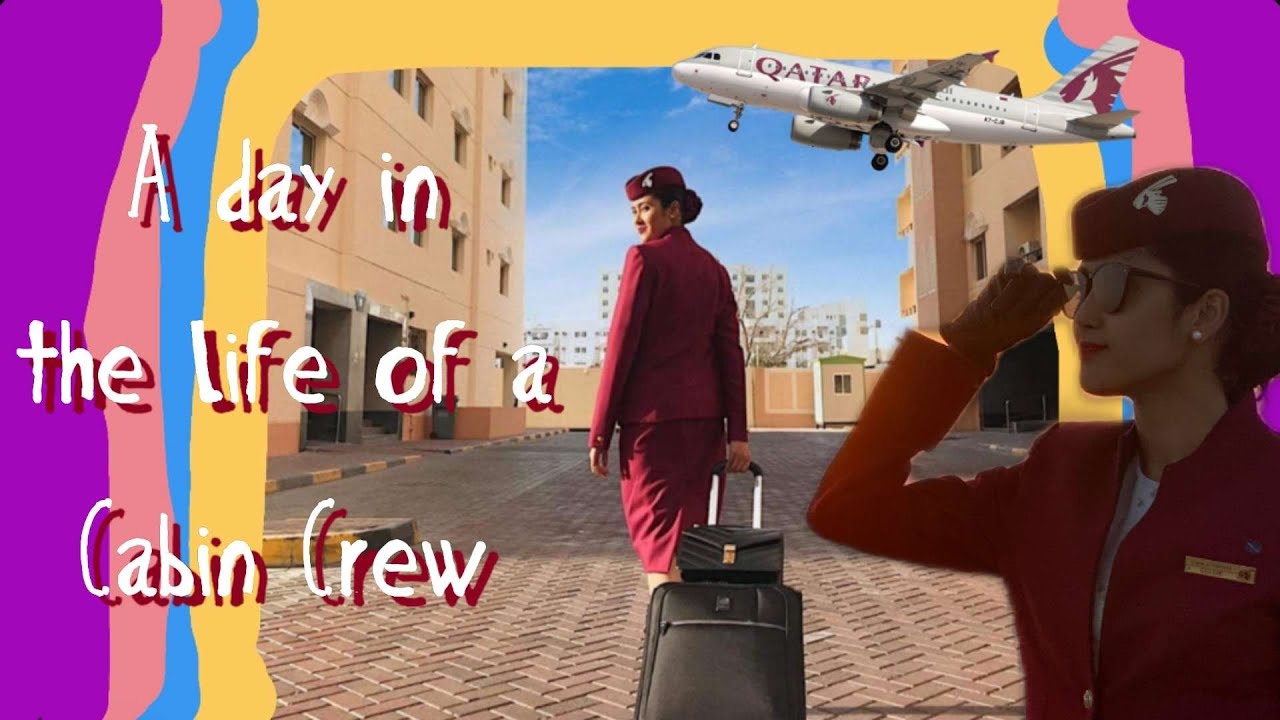 [ENG SUB] A Day In The Life Of A Qatar Airways Flight Attendant (Fly With Me #pandemic)
