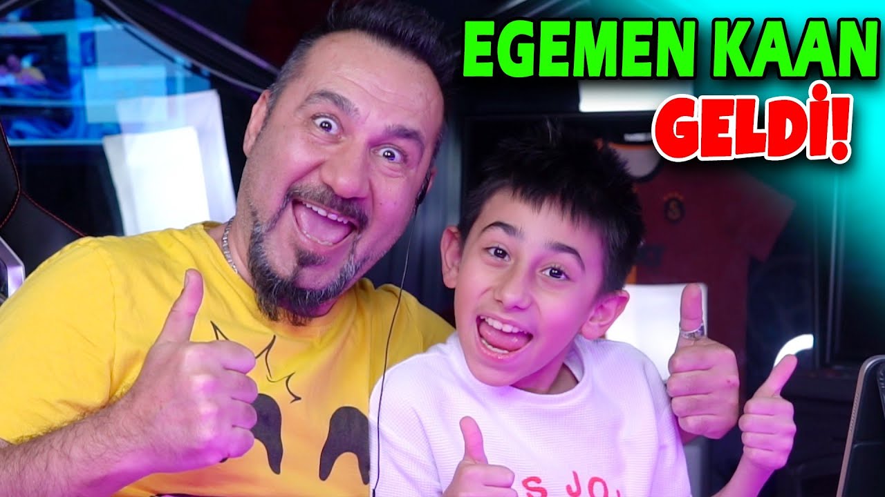 EGEMEN KAAN'IN TABLETİNDEKİ SÜRPRİZ OYUN! | GOAL BATTLE OYNUYORUZ!