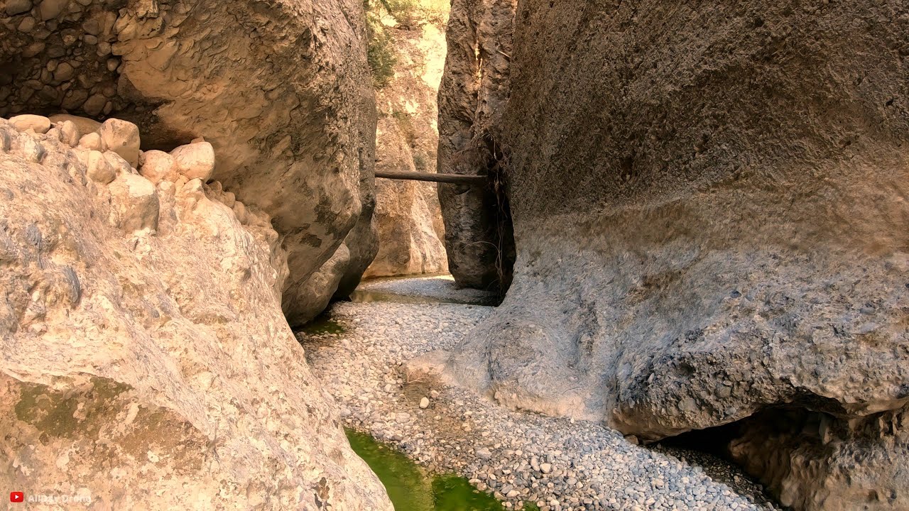 Φαράγγι Ξετρυπητής Ρόδος/Discovering Rhodes Xetripitis Gorge(Canyon) 4K
