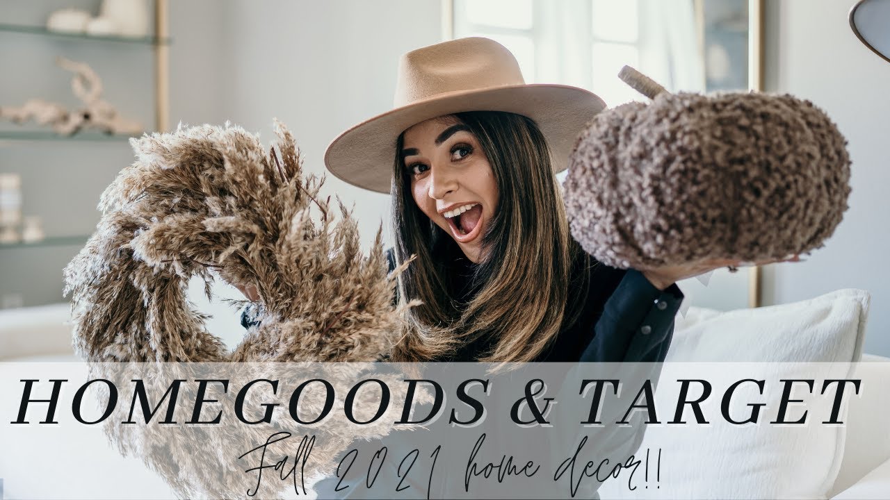 FALL HOME DECOR HAUL I  HOMEGOODS & TARGET I POTTERY BARN DUPES !