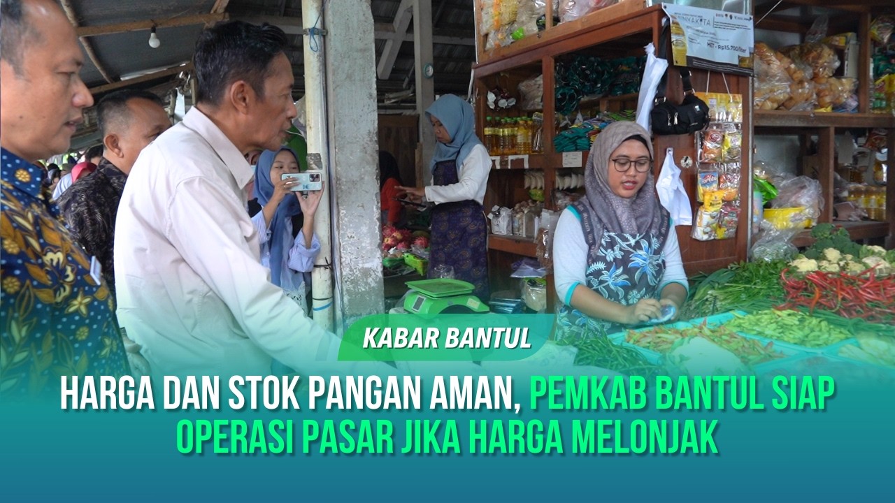 Pantauan di Pasar Imogiri, Harga Bahan Pokok Terpantau Masih Stabil | Kabar Bantul