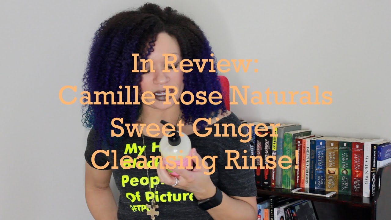 In Review: Camille Rose Naturals Sweet Ginger Cleansing Rinse | QFTPC