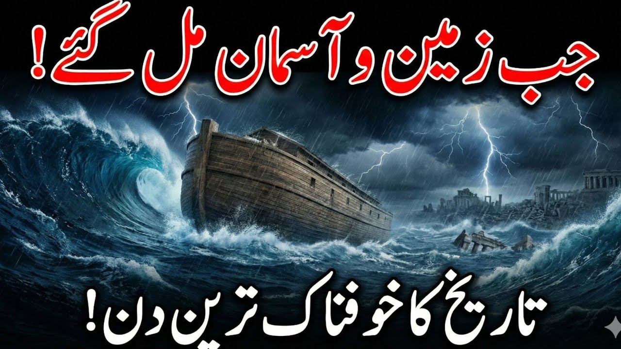 The True Story of Prophet Nuh | Toofan e Nooh 🛳 | Hazrat Nooh 950 years tableegh