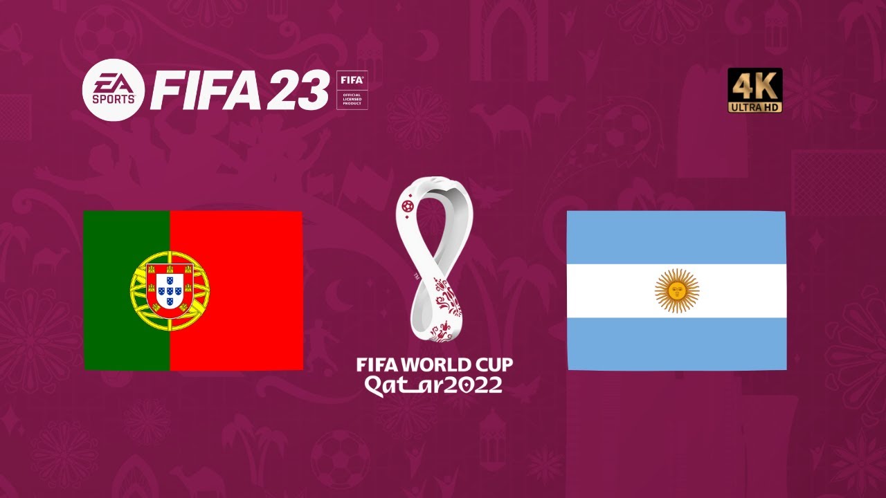 Portugal x Argentina | FIFA 23 Copa do Mundo Qatar 2022 Gameplay | Final [4K 60FPS]