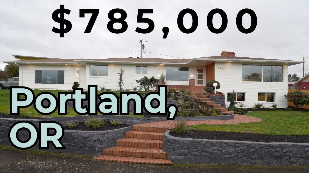 TOUR A Remodeled 1960's Home in NE Portland, OR