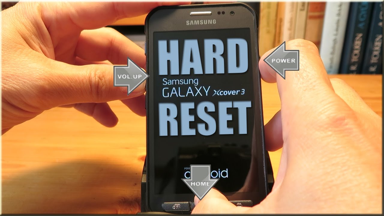 Samsung Galaxy Xcover 3 Hard Reset (Factory Reset)