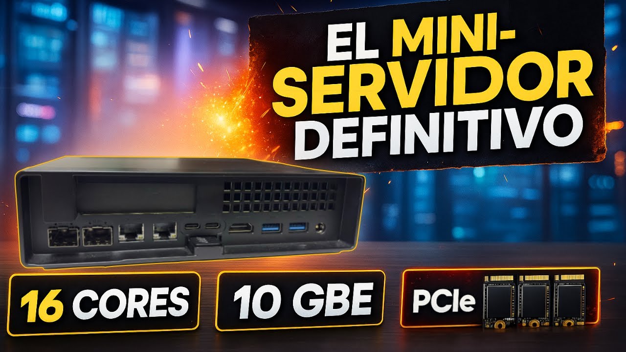MinisForum MS-A2, el Mini-PC y Mini-Servidor DEFINITIVO que DESTROZA a PCs mucho más caros 💰