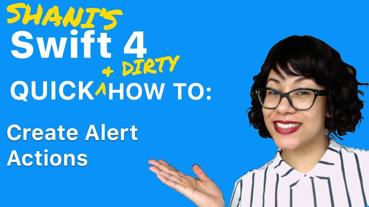 Swift 4 Creating Alert Actions