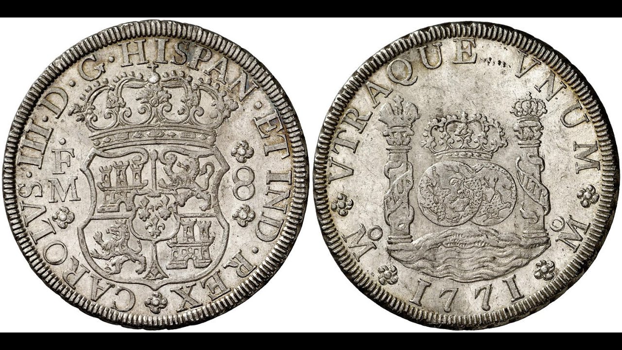 8 REALES COLUMNARIO 😍😍 la moneda que surcó los mares