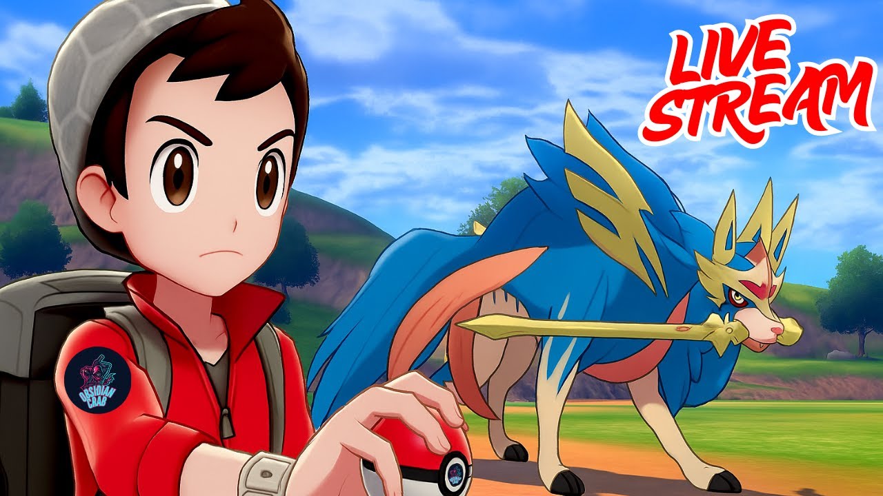 🔥 LIVE NOW: Exploring Galar in Pokémon Sword | Catch, Battle, Win! (Nintendo)