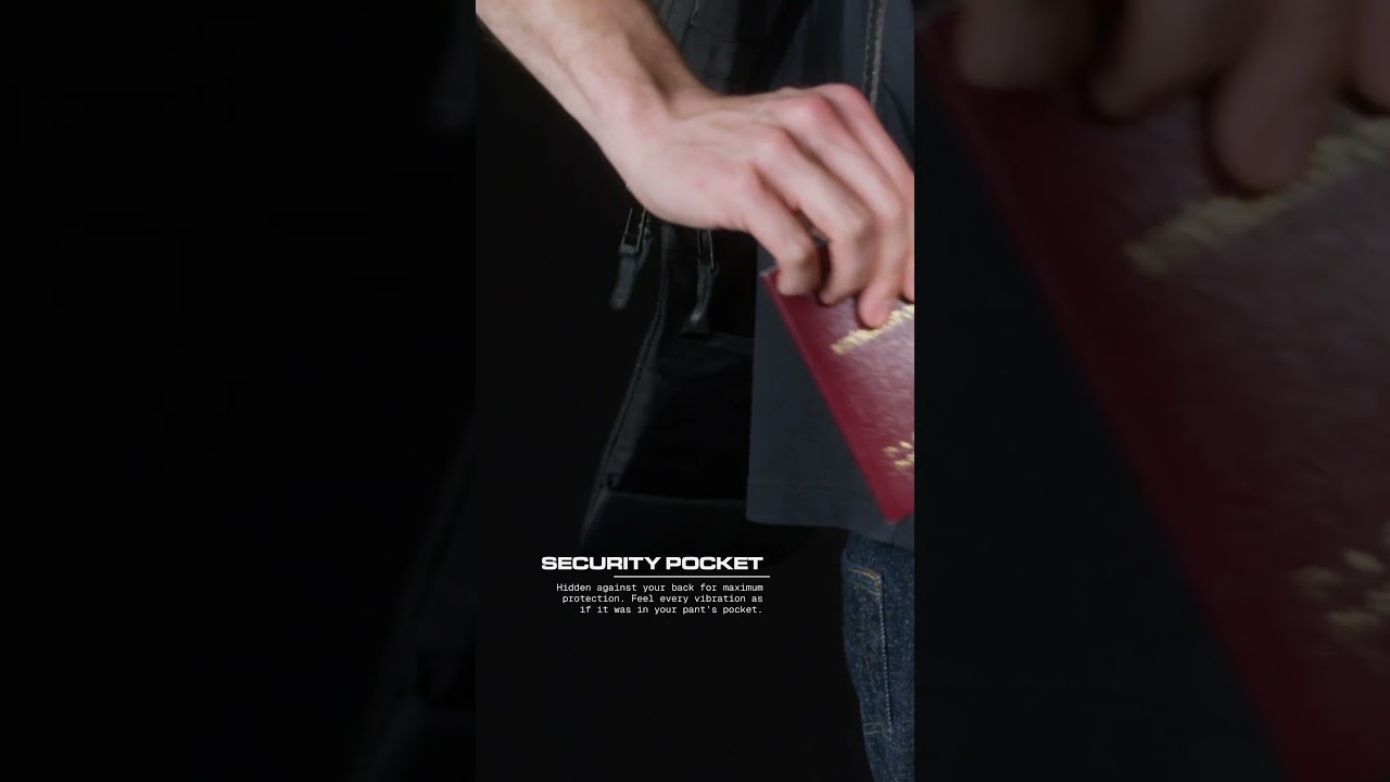 Work Travel Speed Backpack - The Most Secured Pocket 