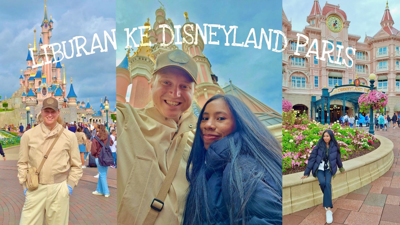 Seharian main ke Disneyland Paris - jalan sampai kecapean