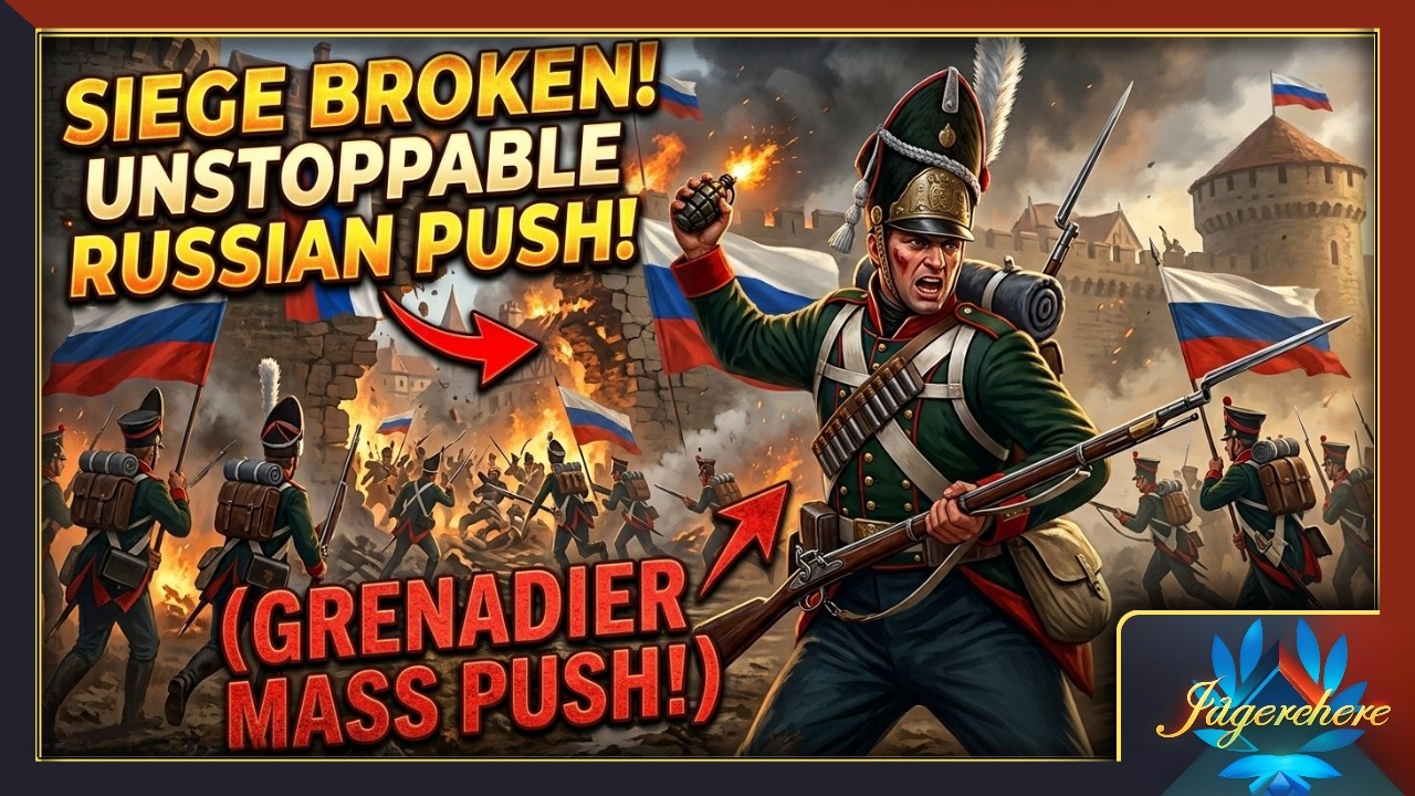 The Russian Pavlov Push is the Ultimate Base Breaker in AoE 3!
