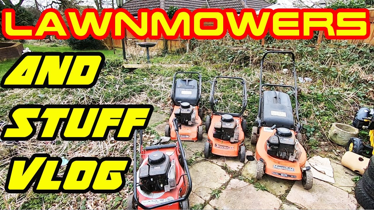 Powdercoated Lawnmower Finished And Tinkering About Vlog
