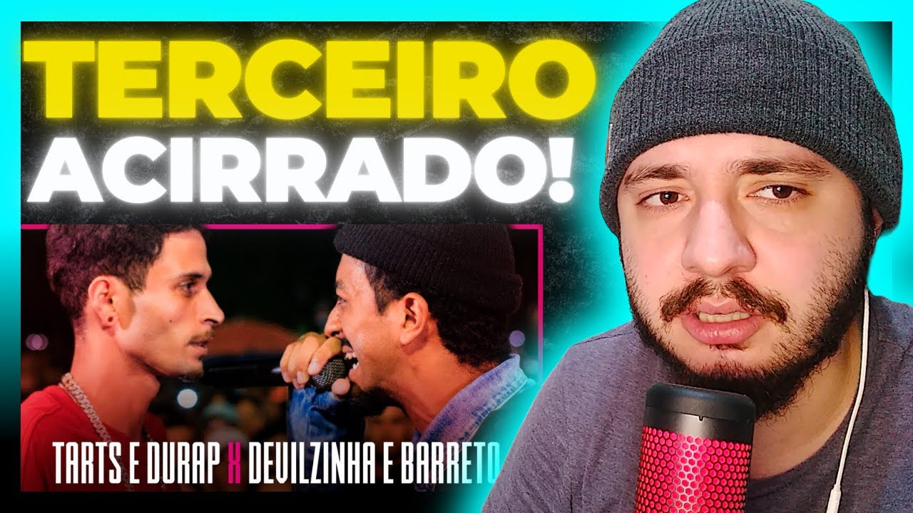 DURAP E TARTS X DEVILZINHA E BARRETO | PRIMEIRA FASE | 364&ordf; BATALHA DA ALDEIA | REACT BAUEB