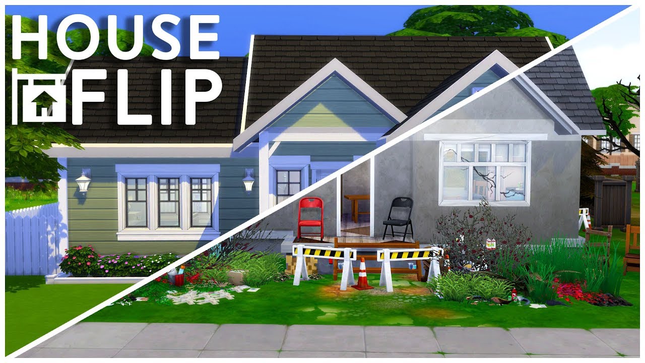 The Sims 4 - HOUSE FLIP 🔨 | Green Starter Home