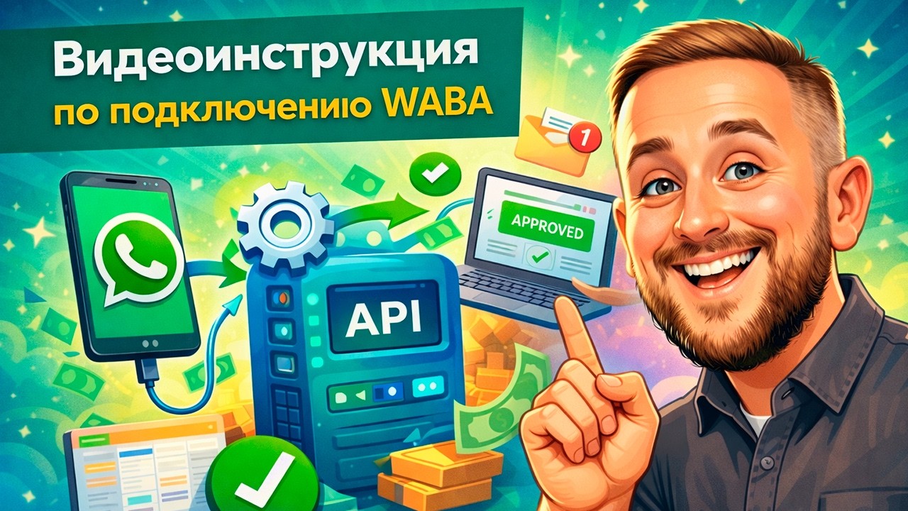 Видеоинструкция по подключению WABA