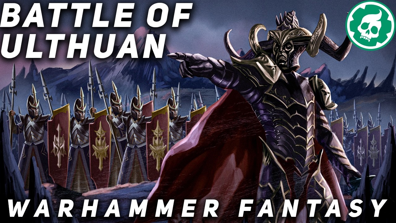 Битва за Ултуан — тёмные эльфы против высших эльфов — Warhammer Fantasy