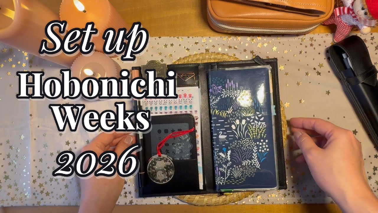 Así configuro mi Hobonichi Weeks 2026 | Setup completo