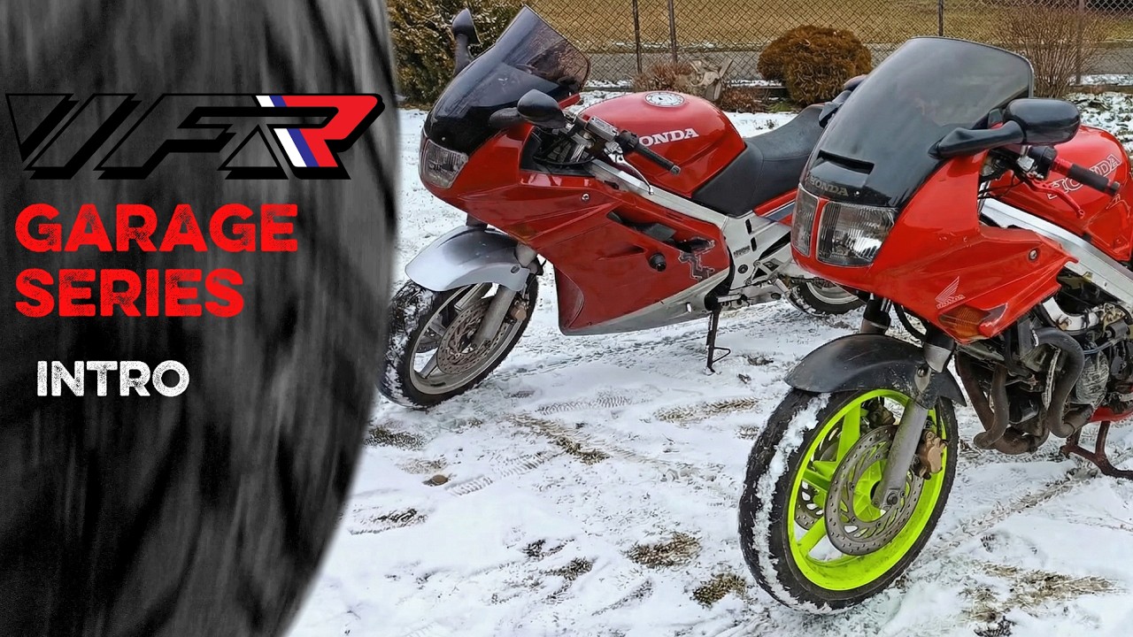 Спасение двух мотоциклов V4 | Начало пути к восстановлению Honda VFR 750