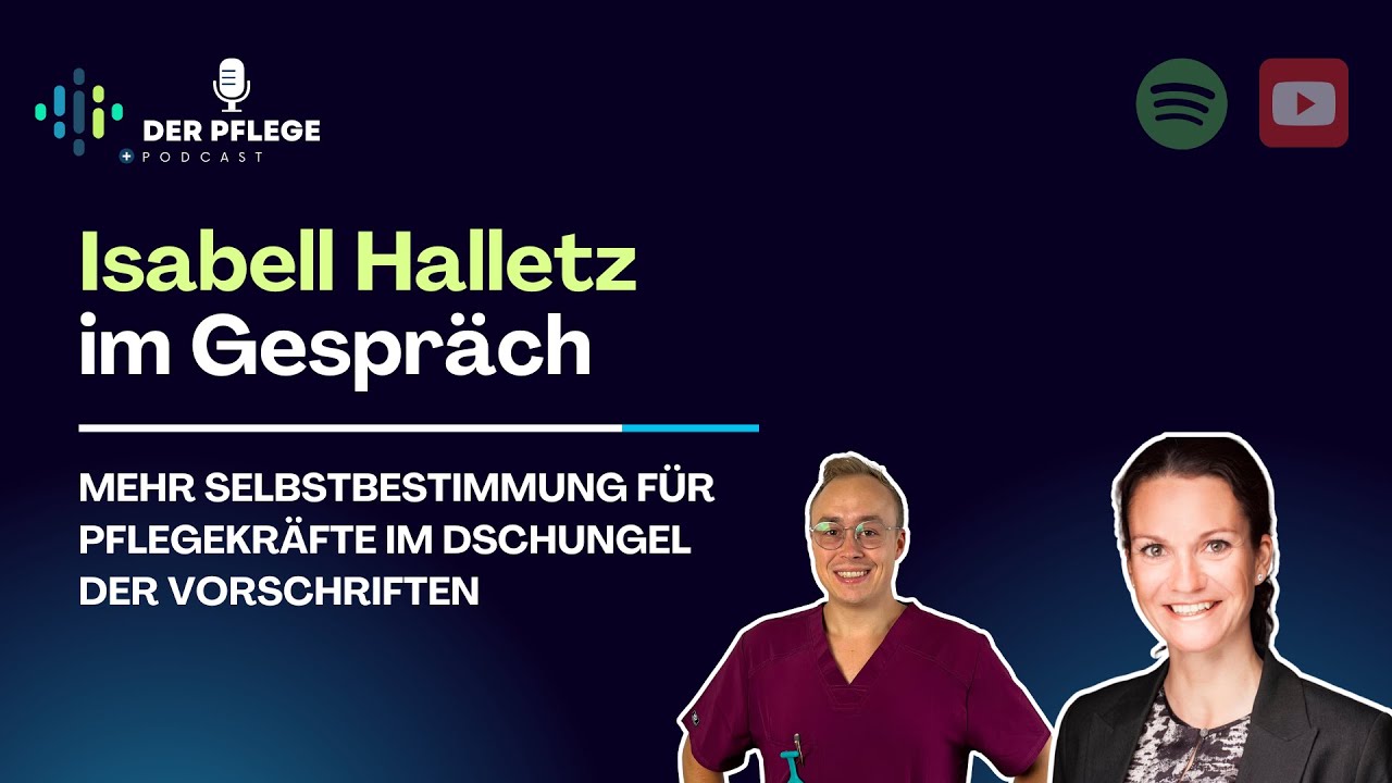 Mehr Selbstbestimmung für Pflegekräfte im Dschungel der Vorschriften | im Gespräch Isabell Halletz