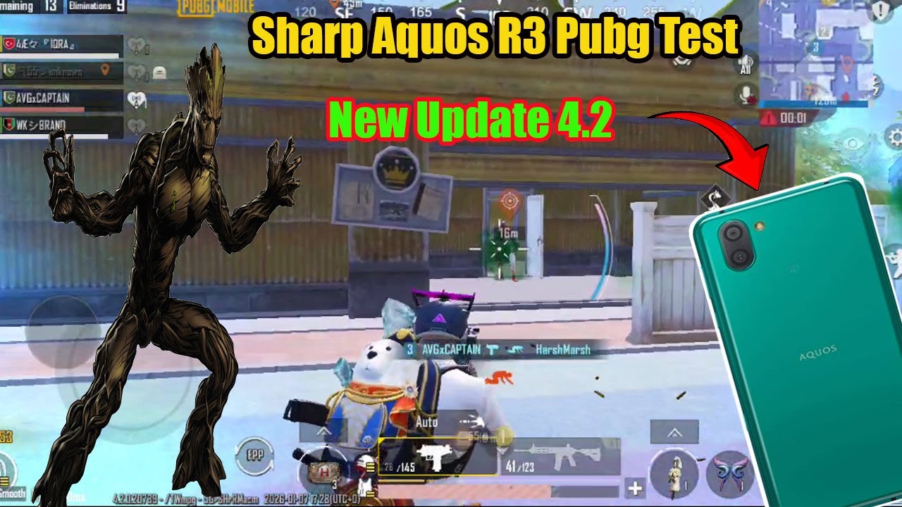 Sharp Aquos R3 Pubg Test 2026 New Update 4.2