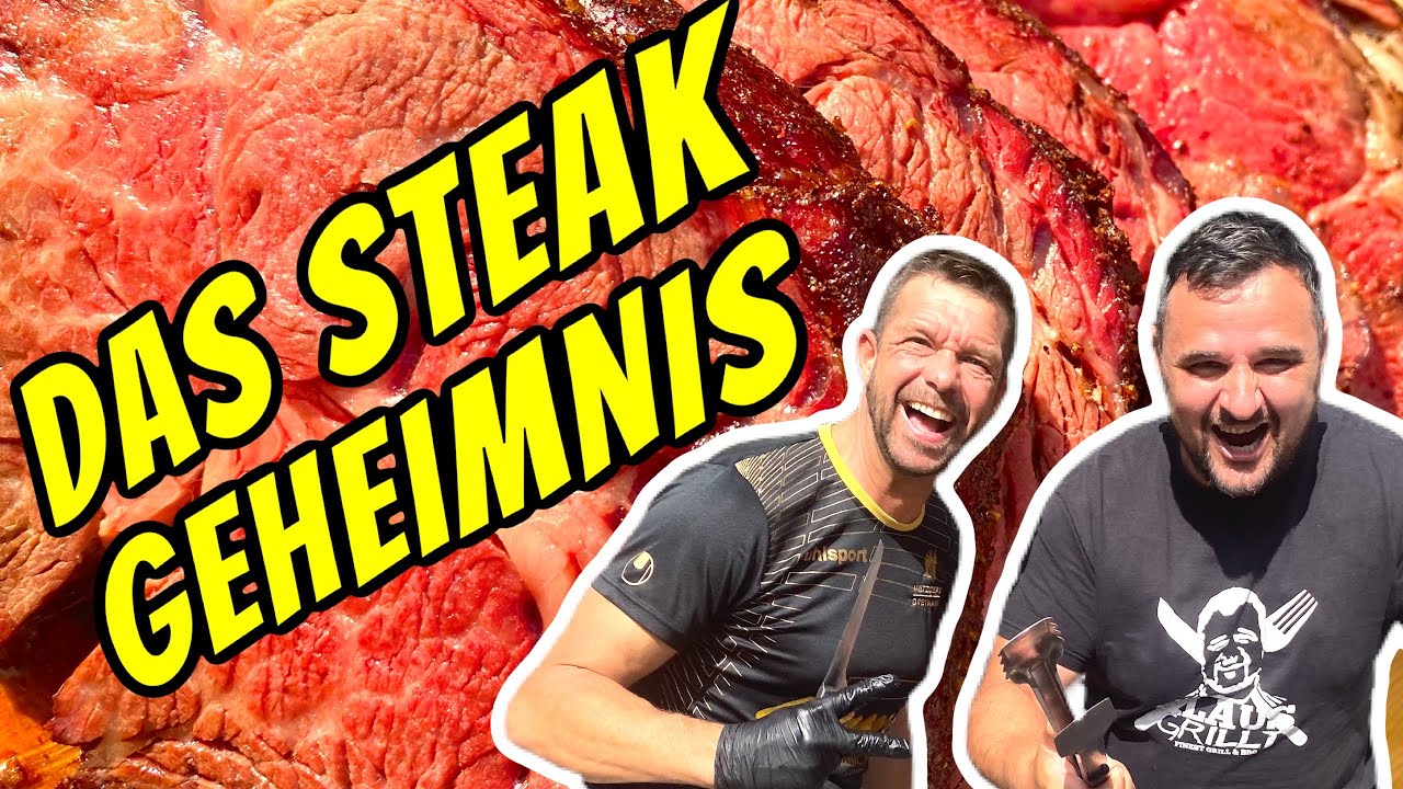 GEHEIMTIPP: So bekommst Du ZARTE STEAKS aus einer LAMMKEULE --- Klaus grillt feat  Andreas Dreymann