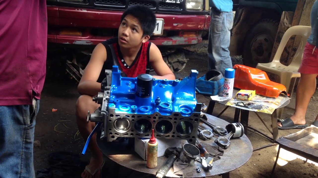kia avella engine overhauling part 3