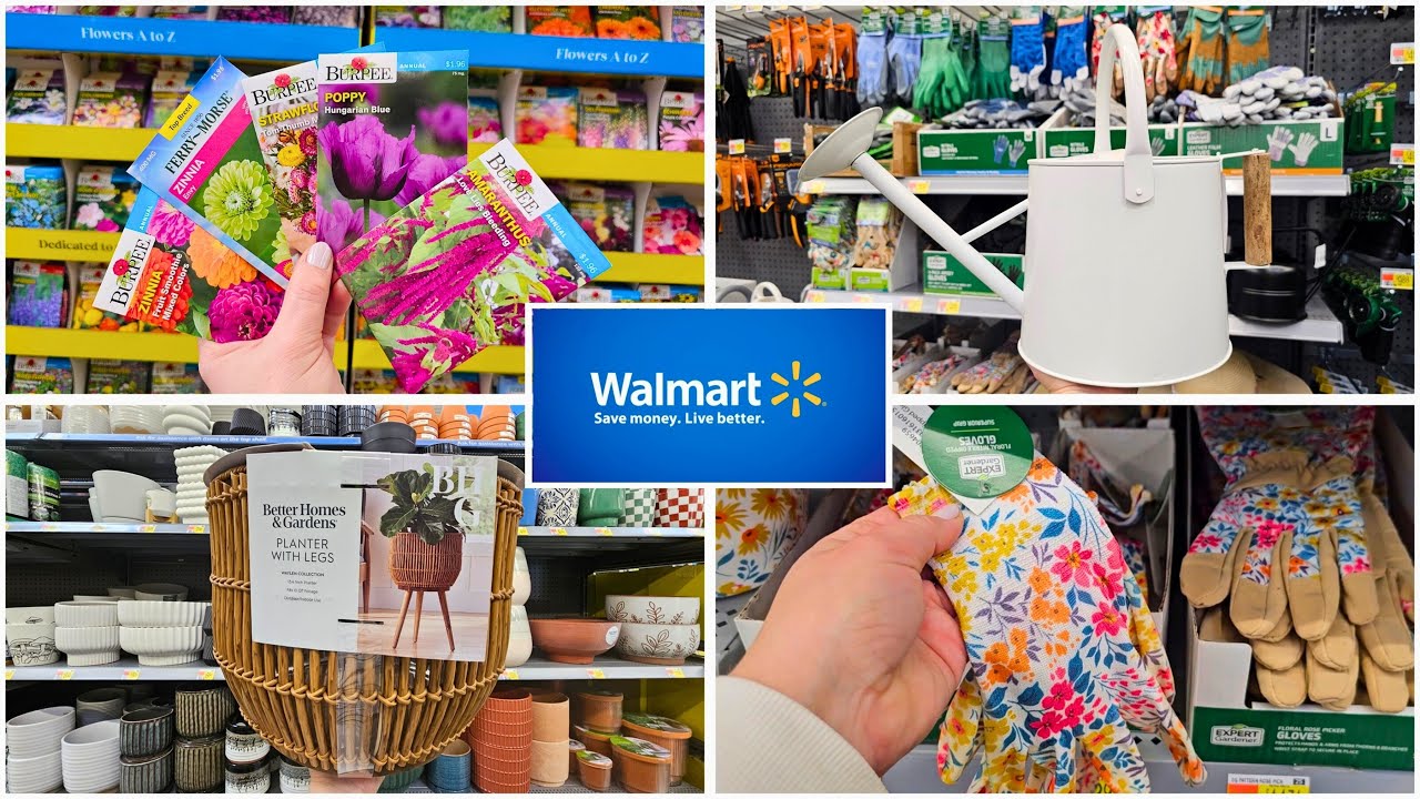Walmart Spring Inventory 2025. Gardening Items, Unique Seeds, Planters, & More!