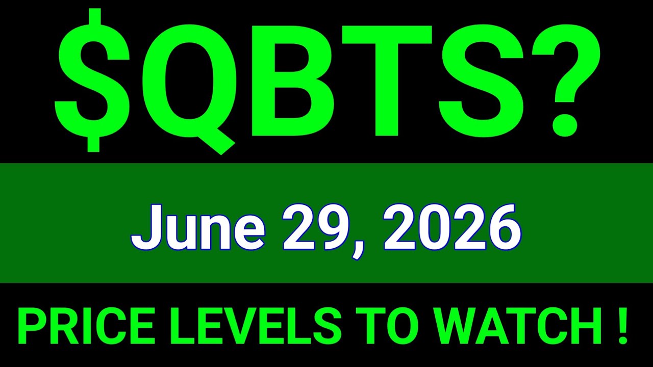 QBTS Stock Technical Analysis | D-Wave Quantum Inc. | June 29 , 2026