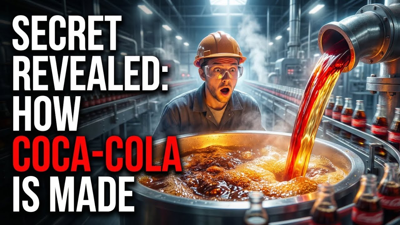 How Coca-Cola Is Made Today: Inside the Modern Factory & Billion-Dollar Industry Secrets#howitsmade