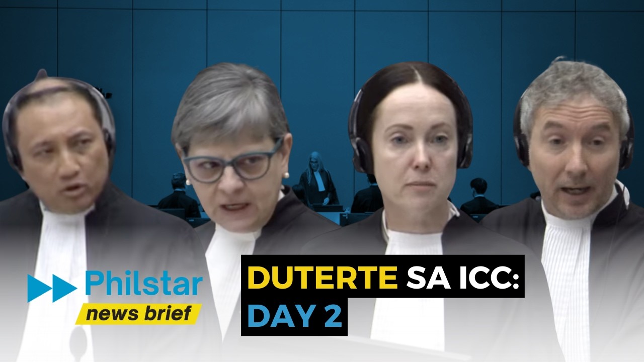 Duterte sa ICC: Summary ng ikalawang araw ng pre-trial ni Rodrigo Duterte